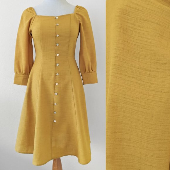 Labella Vintage Inspired Fit & Flare Dress - Picture 2 of 6